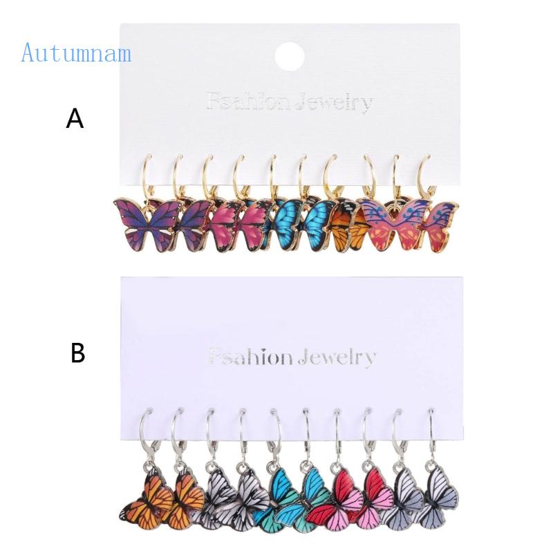 Bông Tai Hình Bướm Bằng Hợp Kim Thời Trang 2023 Cho Nữ