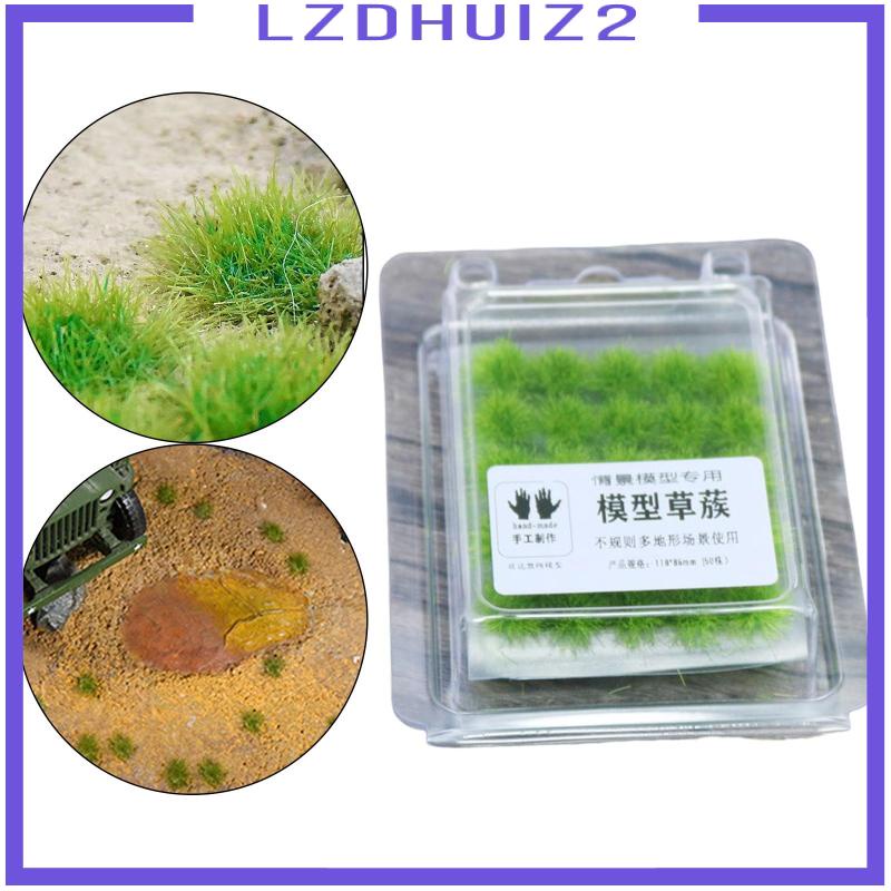 Bộ 50 Mô Hình Bãi Cỏ Nhân Tạo Trang Trí Tiểu Cảnh