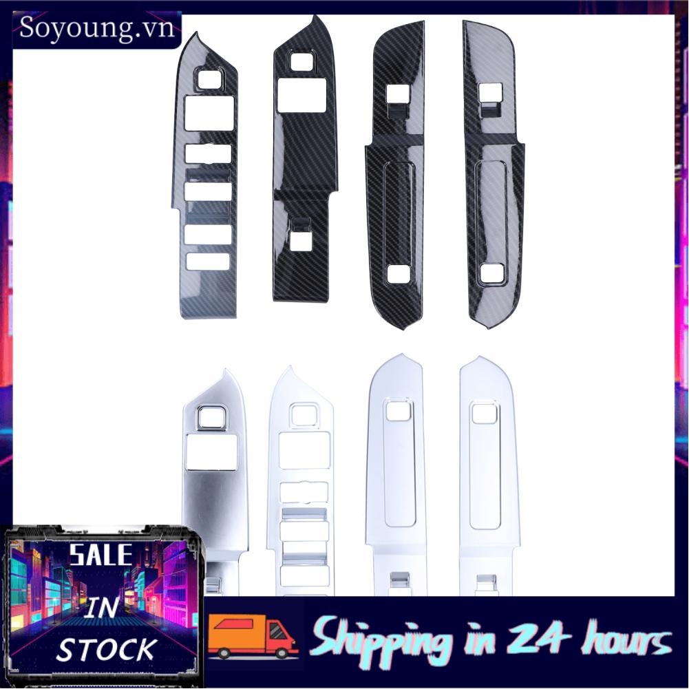 Soyoung Window Switch Panel Trim Frame Decoration Fit for Land Rover Defender 2020-2021 RHD