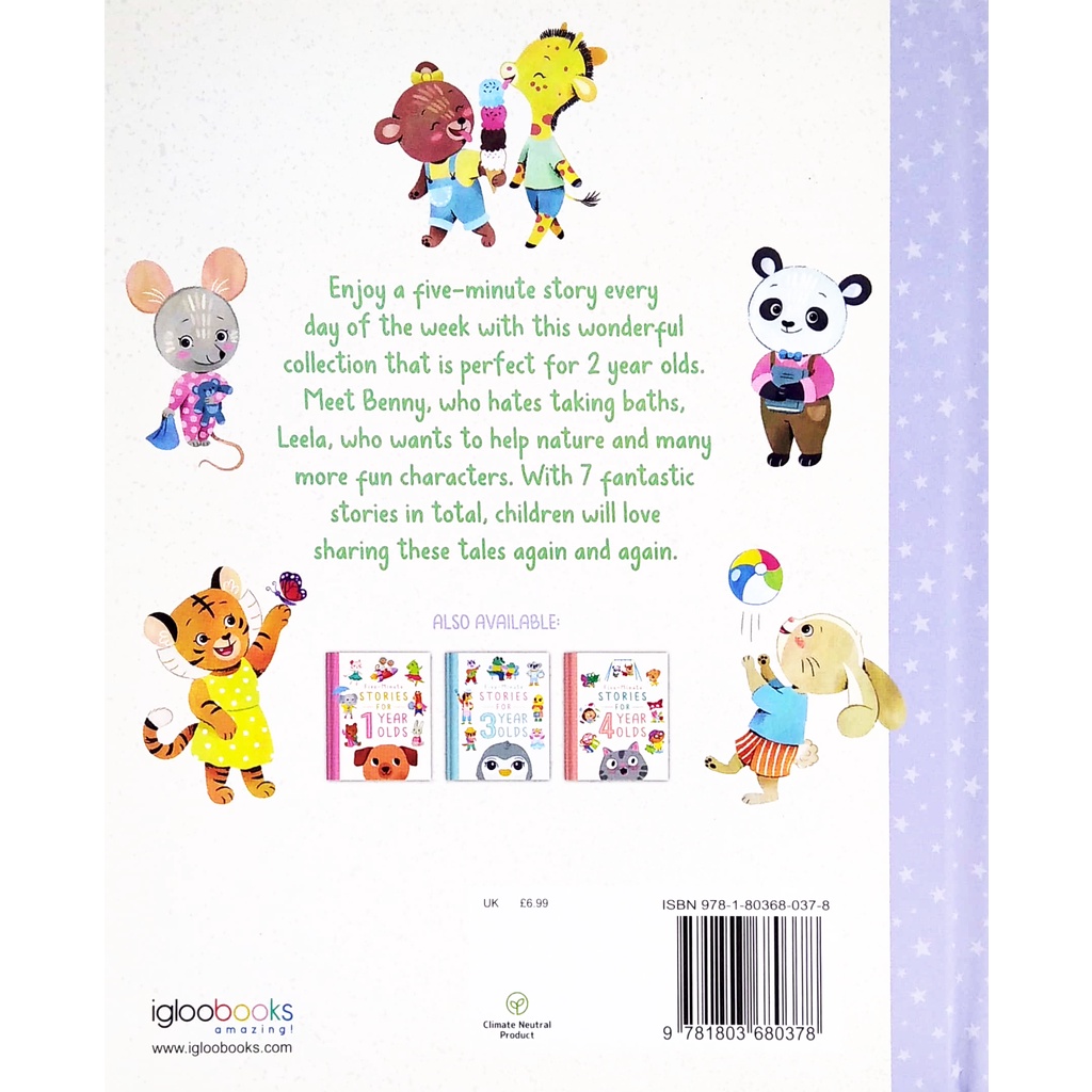 Five-Minute Stories For 2 Year Olds
