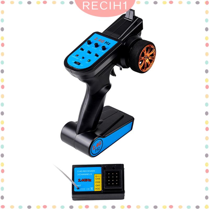 Bộ Điều Khiển Từ Xa 3 Kênh Kèm Bộ Nhận Và Điều Khiển Tốc Độ Chuyên Nghiệp Dành Cho Xe Tải RC