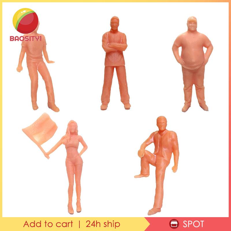 [Baosity 1] 5 Mô Hình Người Tỉ Lệ 1 / 64 Trang Trí Tiểu Cảnh DIY