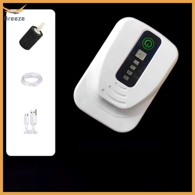 Máy Bơm Oxy Usb Có Thể Sạc Lại Tiện Dụng Cho Bể Cá