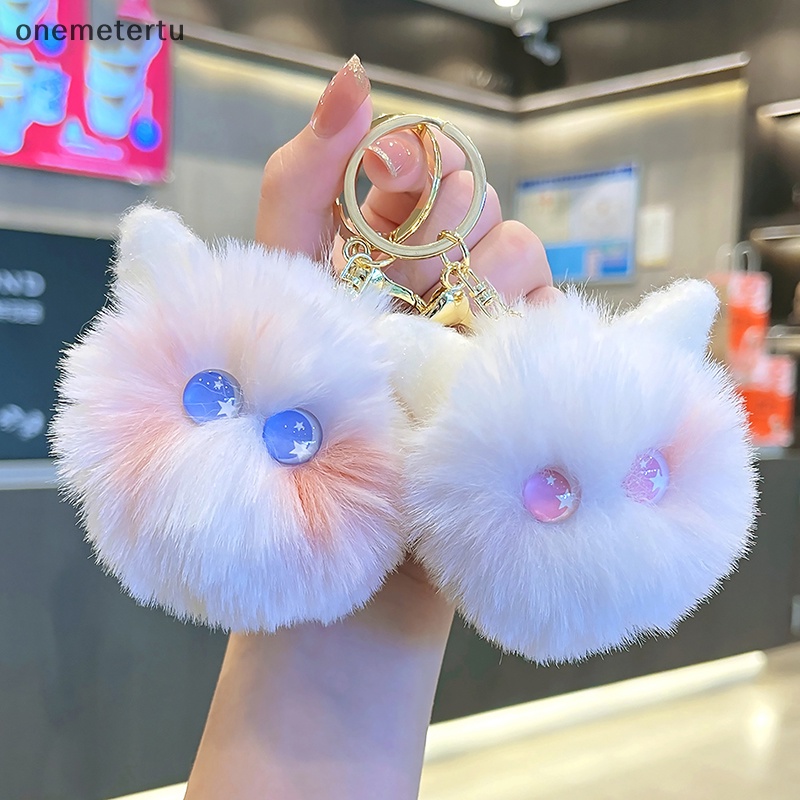 Móc Khóa Hình Chú Mèo Đen Nhồi Bông Đáng Yêu Dành Cho Bé Trai Và Bé Gái
