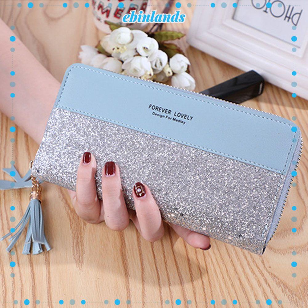 Ví Da Cầm Tay Dáng Dài Phong Cách Châu Âu Cho Nữ