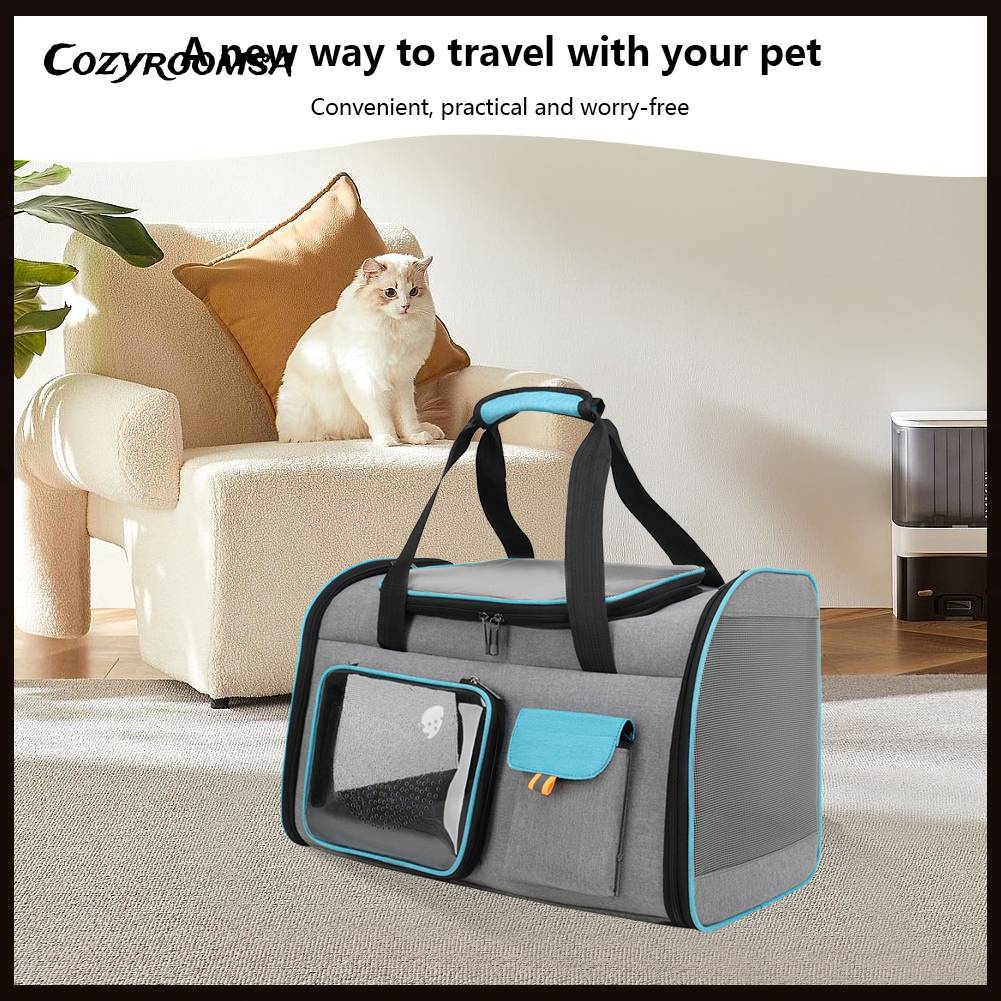 Ba Lô Lưới Thoáng Khí Gấp Gọn Được Cho Mèo