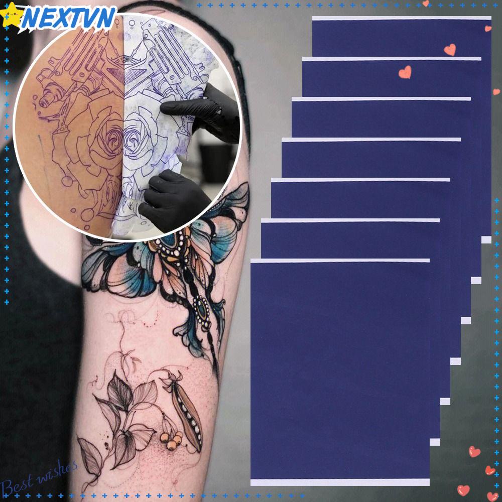 Bộ 15 Tờ Giấy Vẽ Hình Xăm Khổ A4 Chuyên Dụng