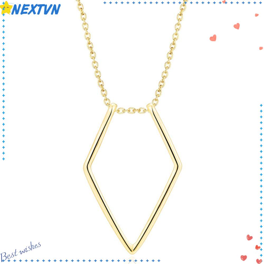 Vòng cổ Thời Trang Cho Đám Cưới|Nhẫn Titan Hình Thoi Cho Nữ