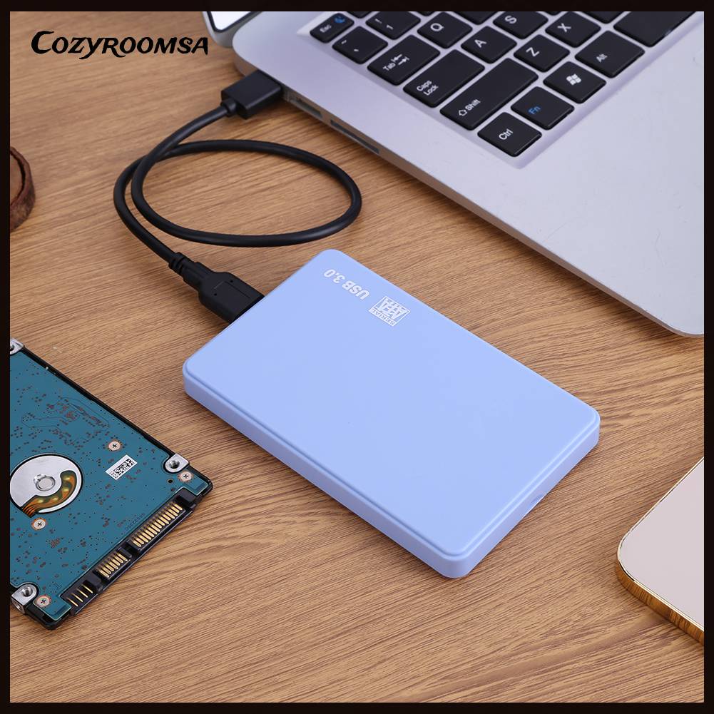 Hộp Đựng Ổ Cứng Ngoài Tốc Độ Cao SATA Sang Usb 3.0 2.5Inch Cho SSD