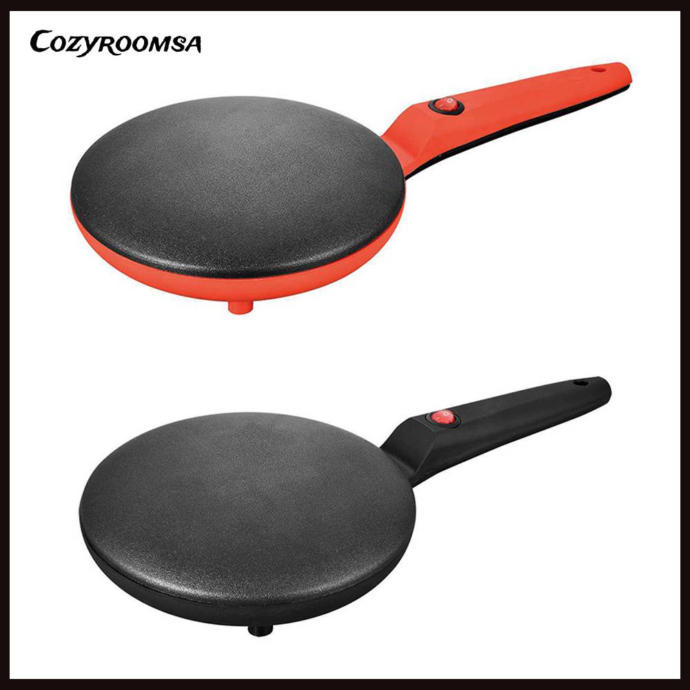 Máy Làm Bánh Crepe Bằng Điện Có Tay Cầm Thoải Mái Tiện Dụng Cho Nhà Bếp