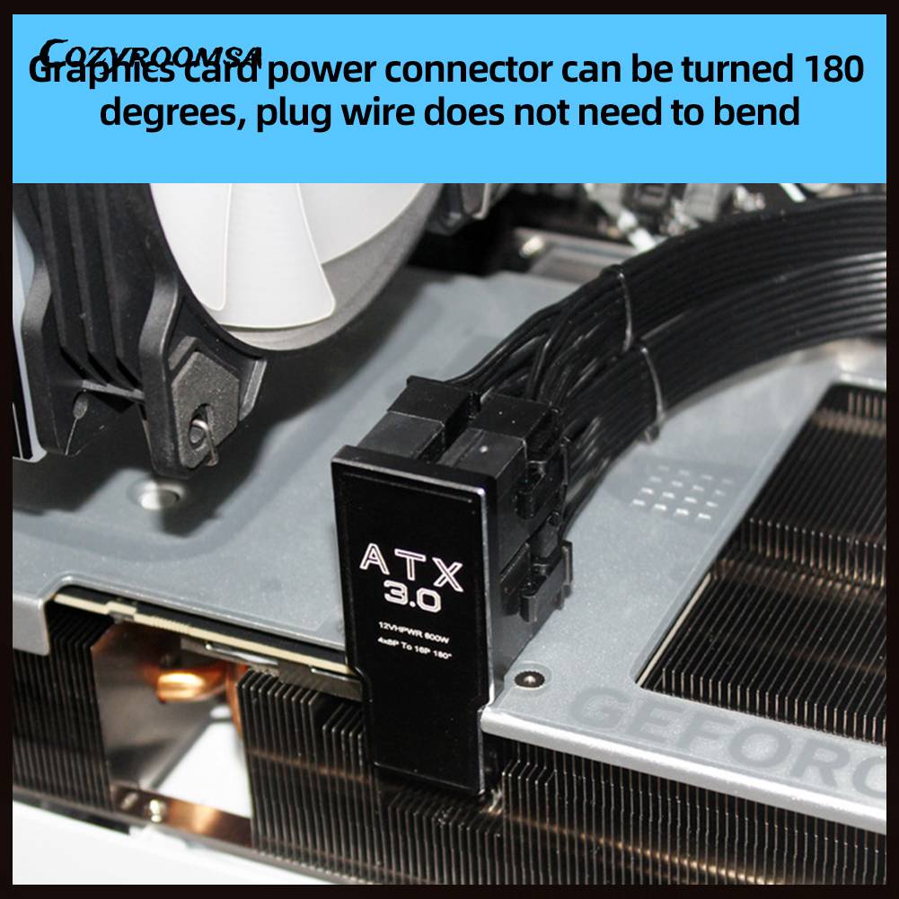 Thiết Bị Chuyển Đổi Nguồn Điện ATX3.0 8Pin 600W 8Pin Cho Card Đồ Họa Để Bàn Thẻ