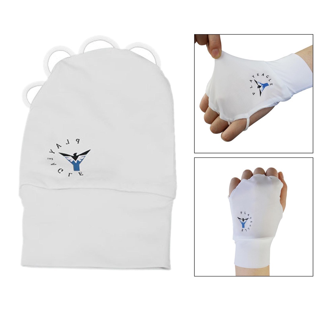 Găng Tay Chơi Golf / Câu Cá Chống Tia UV Bảo Vệ Trái Màu Trắng Cho Nam Và Nữ