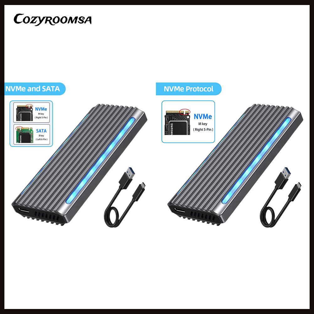 Bộ Chuyển Đổi M.2 NVME SATA SSD Cho 2280 / 2260 / 2242 SSD