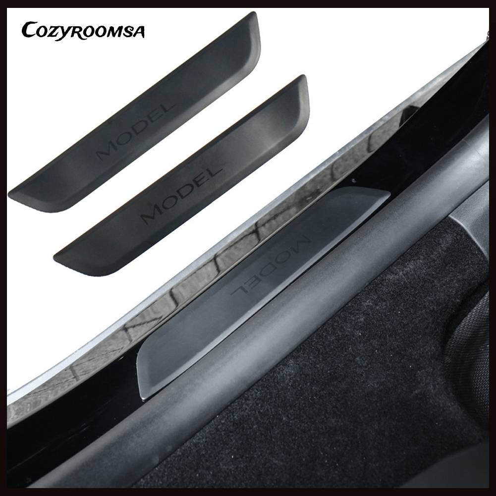 Tấm Chắn Bảo Vệ Cửa Xe Hơi Chống Va Chạm Chống Trầy Tiện Dụng Cho Tesla Model Y