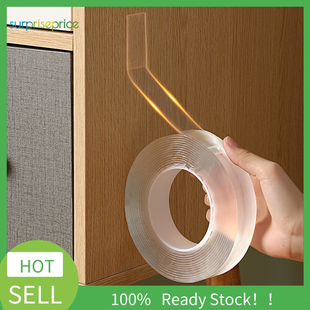 1 Cuộn Băng Keo Hai Mặt Trong Suốt Tự Dính Chống Thấm Nước