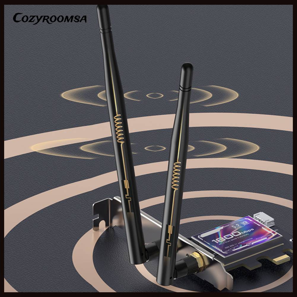 Bộ Chuyển Đổi WiFi 802.11N / G / B / A / AC / AX WIFI6 / Bluetooth 5.2 Cho Windows 10 / 11