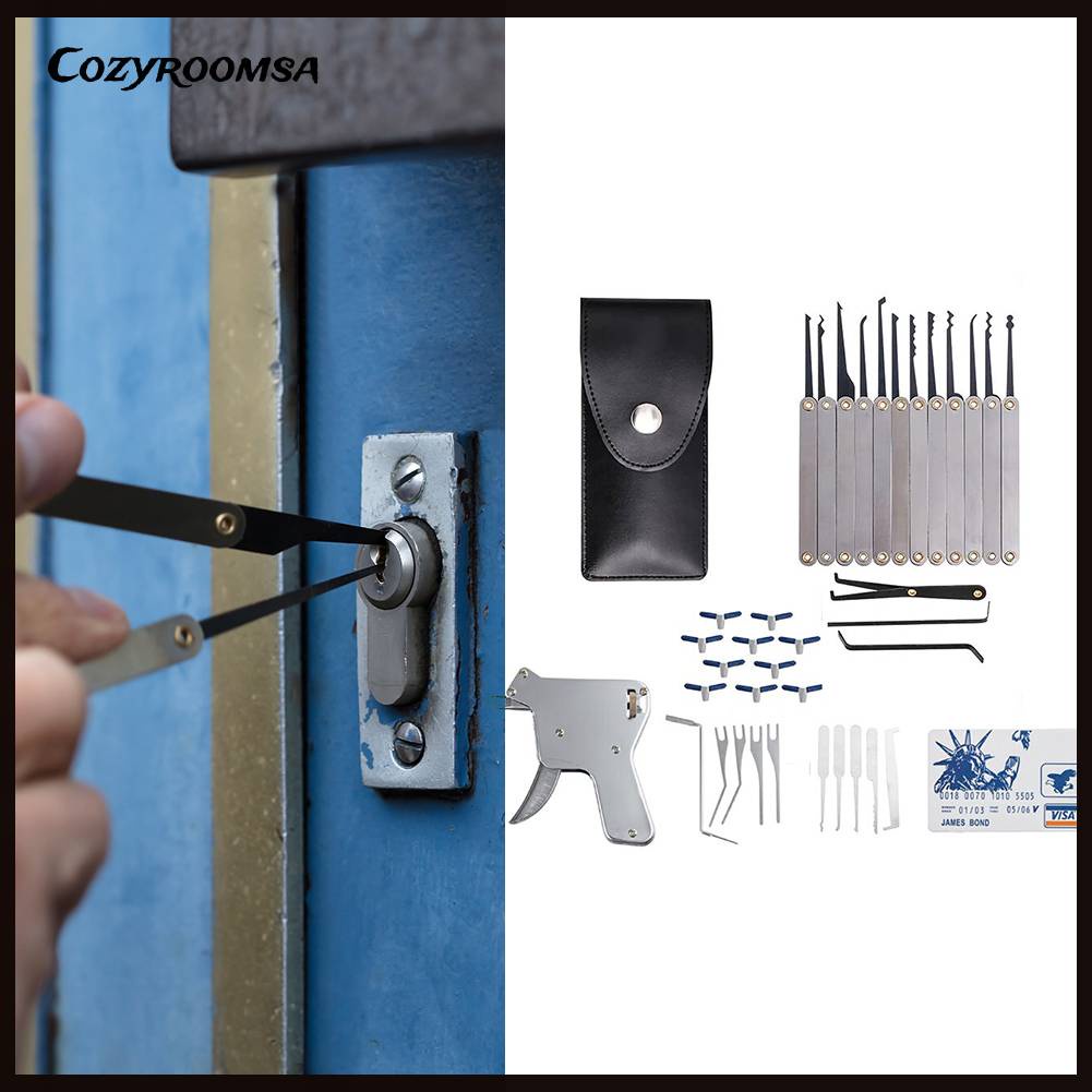 Bộ 37 Dụng Cụ Mở Khóa Cho Người Mới Bắt Đầu