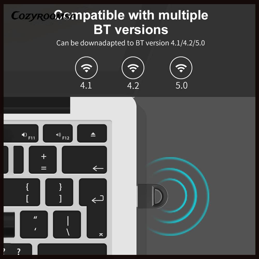 Usb Nhận Tín Hiệu Bluetooth 5.1 Cho Máy Tính