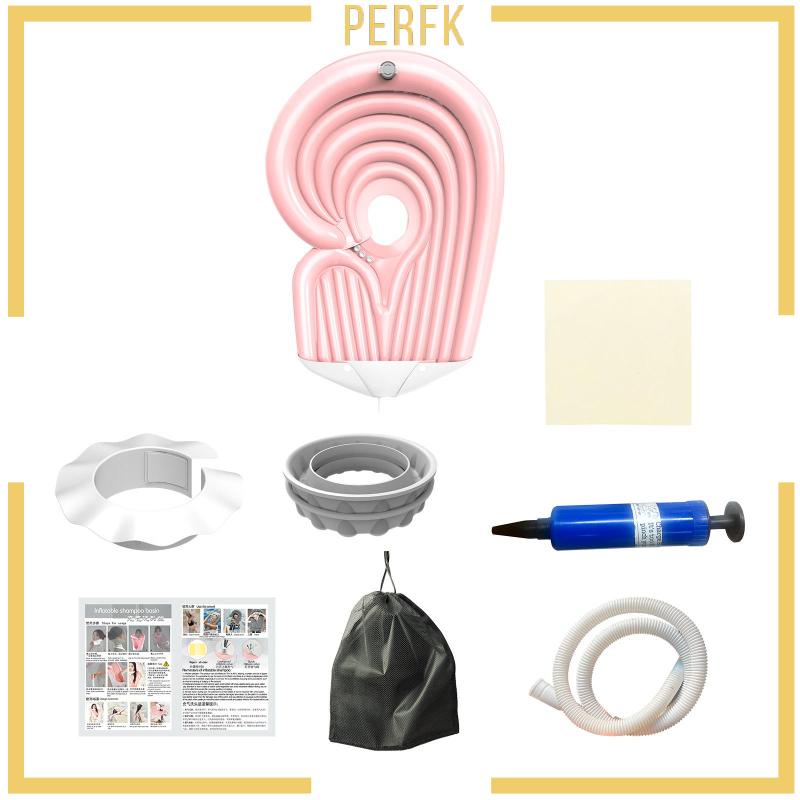 Giường Gội Đầu Bơm Hơi Tiện Dụng Cho Người Già Và Trẻ Em