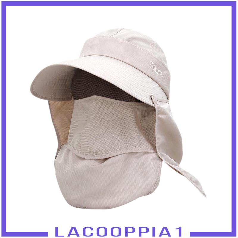 [Lacooppia1] Tấm Che Mặt Chống Nắng Che Cổ Có Thể Tháo Rời Dành Cho Nam Nữ Đi Biển