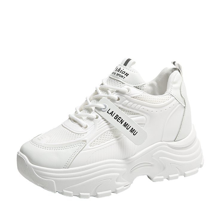 Giày Thể Thao Đế Dày Phối Lưới Thoáng Khí Thời Trang Mới Cho Nữ