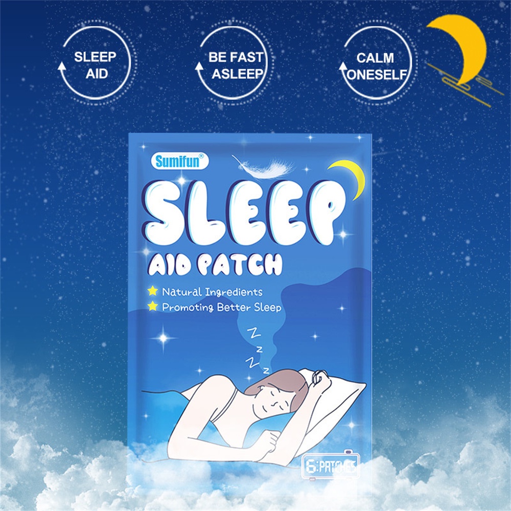 Miếng dán sức khỏe giấc ngủ Miếng dán huyệt Nhãn dán giấc ngủ Miếng dán ngủ thảo dược Khuyến khích giấc ngủ Miếng dán thư giãn cơ thể để cải thiện giấc ngủ JULYSTAR