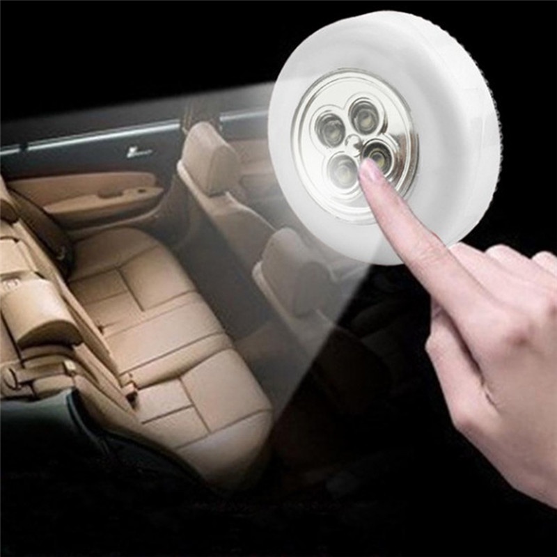 Đèn LED 4 Bóng Di Động Khẩn Cấp / Cốp Xe Hơi / Tủ Quần Áo / Xe Tải / Cắm Trại 3.vn