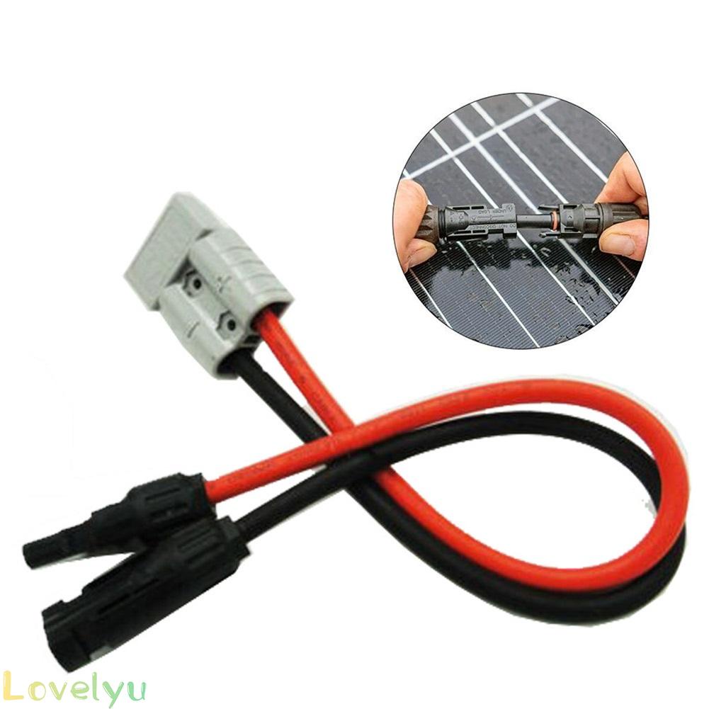 ⭐READY STOCK ⭐50A Connector 30cm Length 4mm² / 12 AWG Dustproof Waterproof Accessories