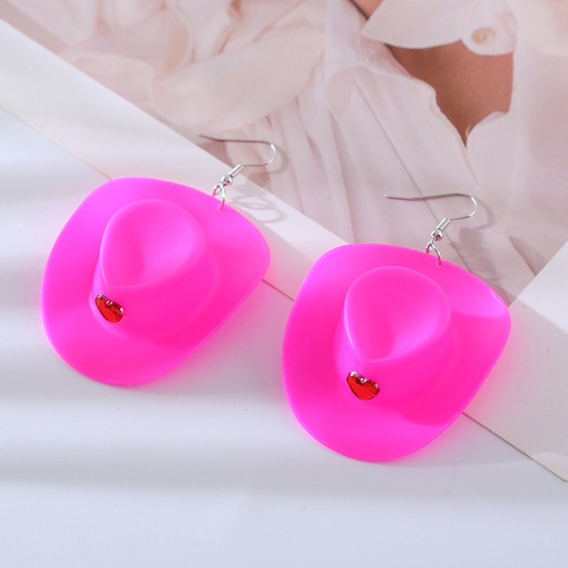 Bông Tai Dáng Dài Hình Nón Cao Bồi Đính Đá Sang Trọng