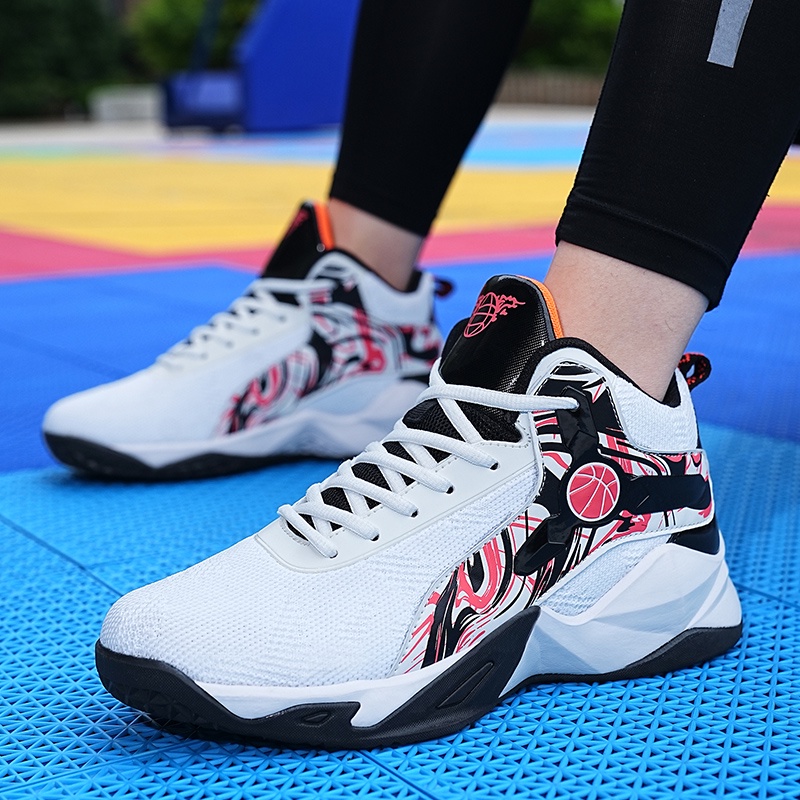 Giày Thể Thao Bóng Rổ Đế Cao Su Chống Trượt Thời Trang Unisex Size 36-46 Giày Thể Thao Chất Lượng Cao Chuyên Dụng