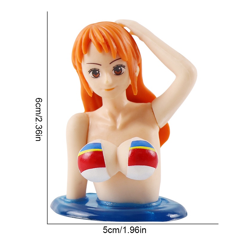 Mô Hình Nhân Vật Rem Sonico Kanako Lắc Ngực Dễ Thương 6cm Trang Trí Xe Hơi
