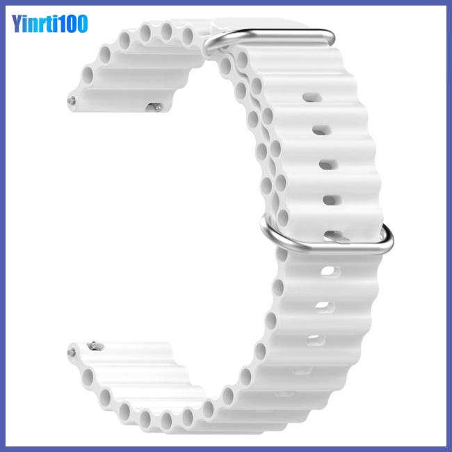 Dây Đeo Thay Thế Bằng Silicon Màu Trơn Cho Garmin Forerunner255 22mm