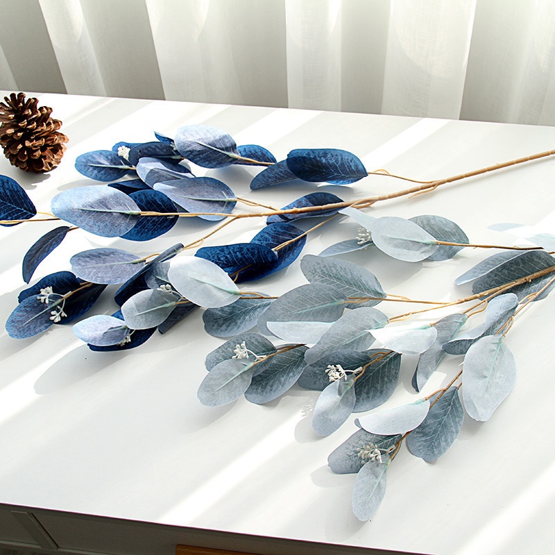 Cành Cây Bạch Đàn Nhân Tạo Nhiều Màu Sắc Dùng Trang Trí Khách Sạn / Giáng Sinh