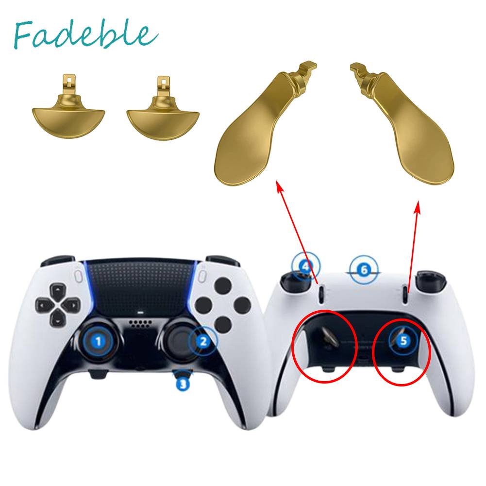 Set 4 Nút Kim Loại Thay Thế Cho Tay Cầm Chơi Game PS5 Elite