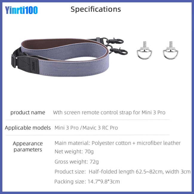 Dây Đeo Cổ Thay Thế Cho Điều Khiển Từ Xa Dj Mini 3 Pro / mavic 3 Rc Pro