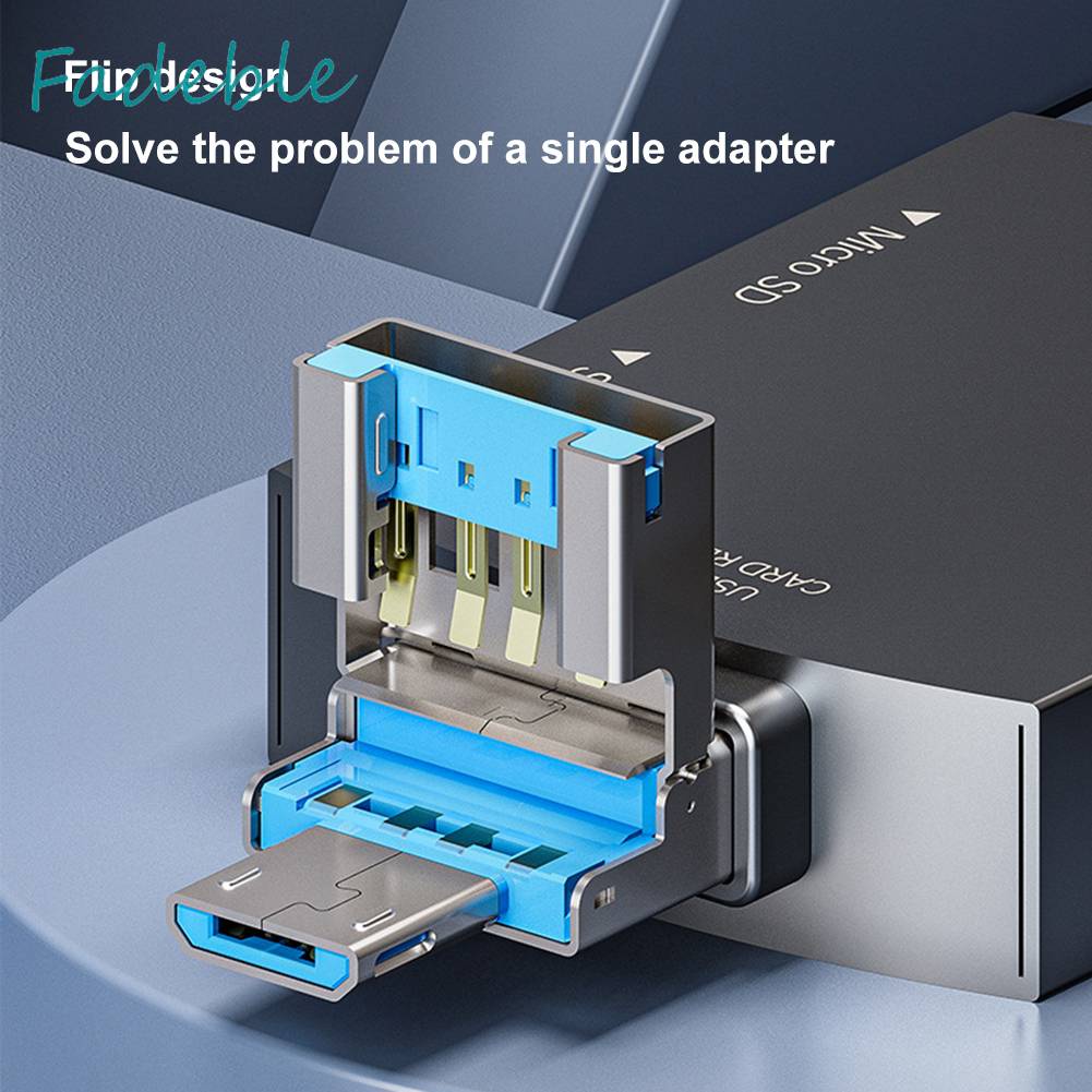 Đầu Đọc Thẻ Nhớ Micro SD Dành Cho Điện Thoại Thông Minh / Máy Tính / Laptop