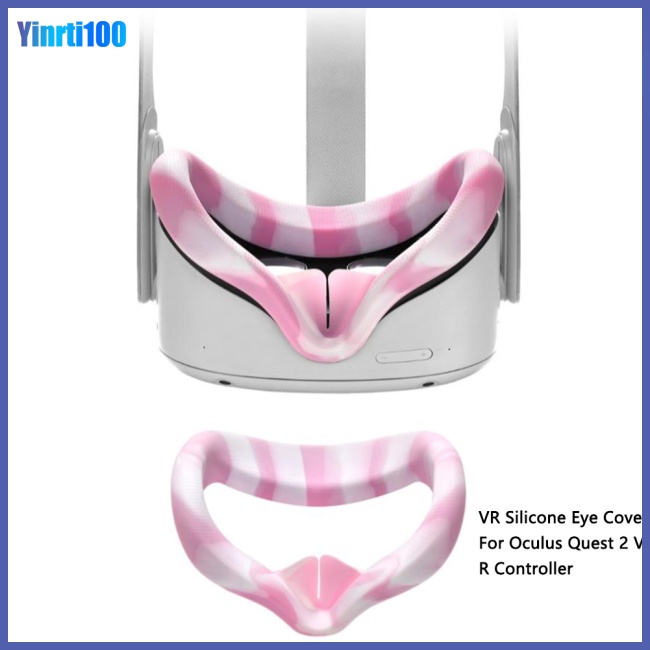Hộp Đựng Kính Thực Tế Ảo Oculus Quest2 Vr Bằng Silicone Mềm Chống Mồ Hôi