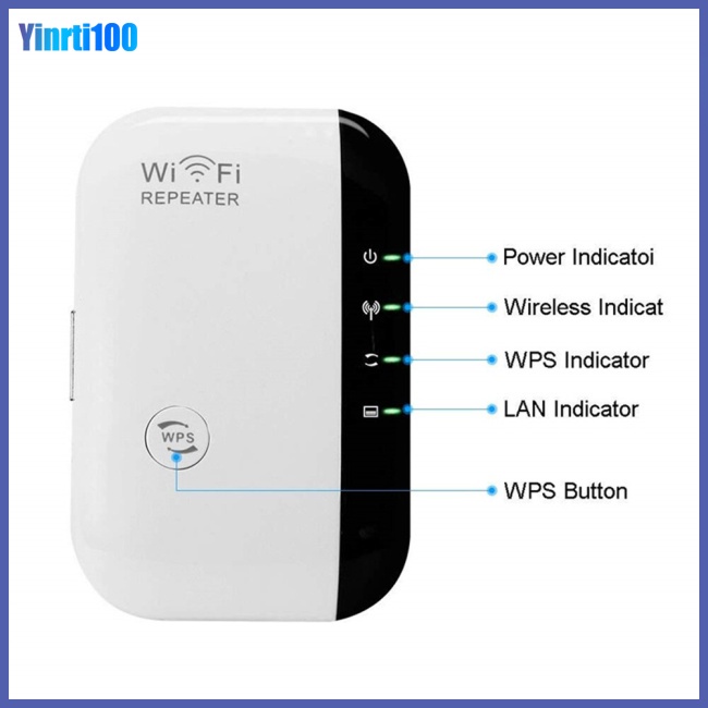 Bộ Khuếch Đại Tín Hiệu Wifi Không Dây 300m