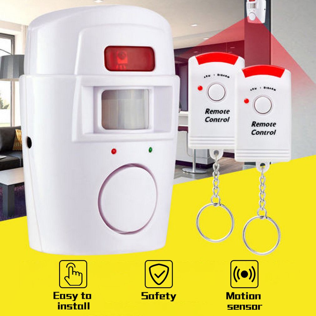 =Christmas=Wireless Motion Sensor Alarm Security Detector Indoor Outdoor Alert System
