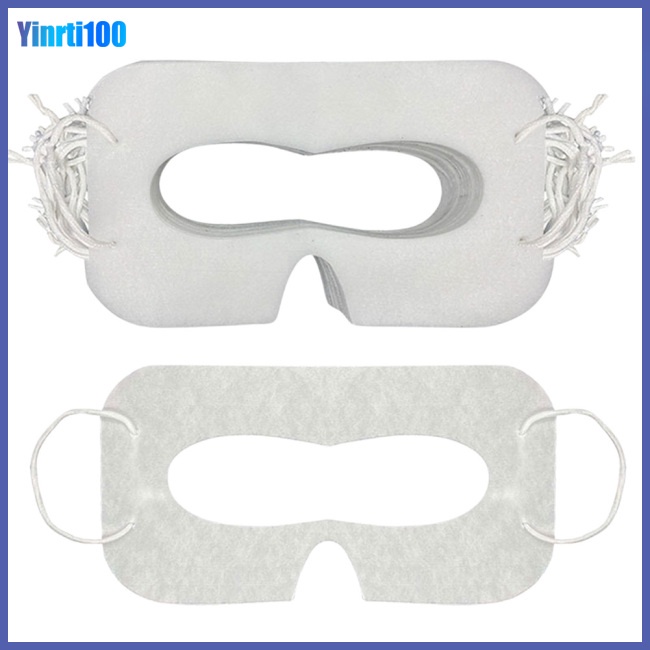 Set 100 Mặt Nạ Mắt Vr Mềm Mại Thoáng Khí Chống Mồ Hôi