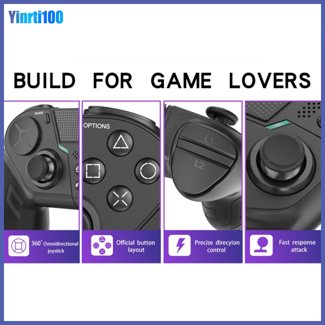 Tay Cầm Chơi Game Kết Nối Bluetooth Không Dây Cho Ps4 Elite