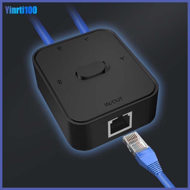 Bộ Chia 2 Cổng Mạng Lan Rj45 Cat6 2 Trong 1