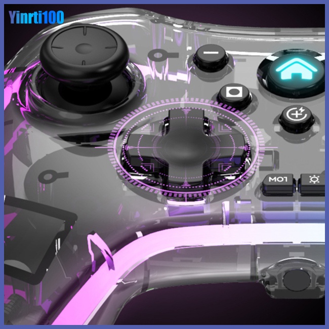 Tay Cầm Chơi Game Không Dây Nhiều Màu Sắc Cho Iphone / Switch / Android Phone / Pc Rgb