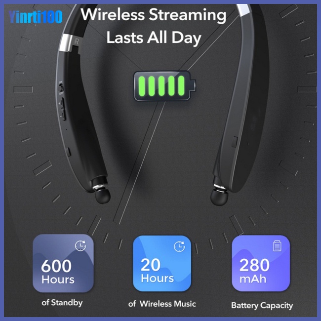 Tai Nghe Chụp Tai Yinrti Sx-991 Kết Nối Bluetooth 5.0 Chống Ồn Chất Lượng Cao