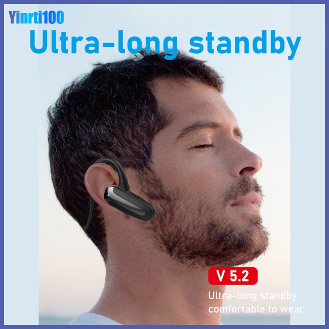 Tai Nghe Bluetooth 5.2 HD Yinrti Hi70 Đeo Cổ Trọng Lượng Nhẹ