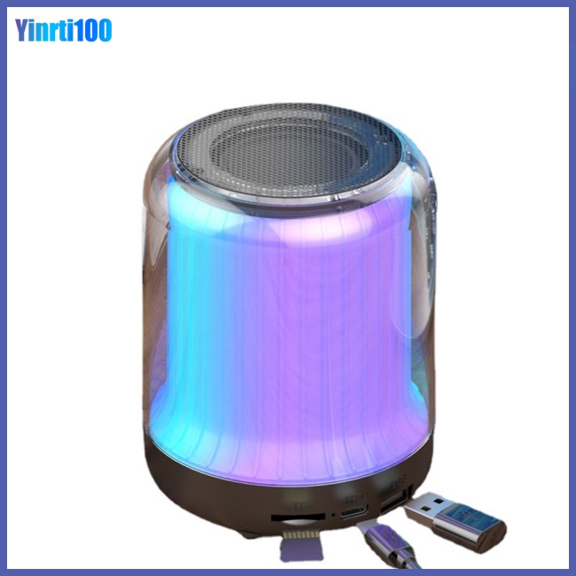Loa Bluetooth Không Dây Mini Yinrti A22 Có Đèn Nhiều Màu Sắc