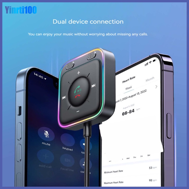 Thiết Bị Nhận Tín Hiệu Bluetooth Đa Năng Hỗ Trợ Nghe Gọi Thẻ Tf