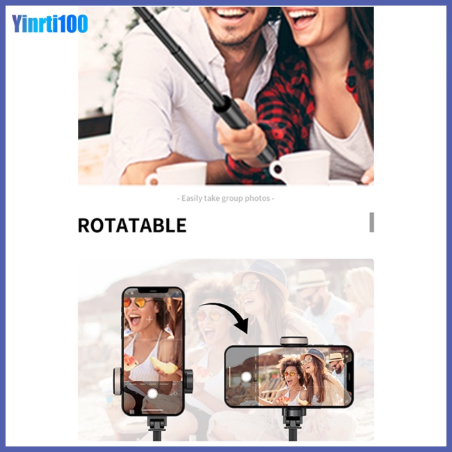 Gậy Selfie Q12 Kết Nối Bluetooth Đa Năng Cho Điện Thoại