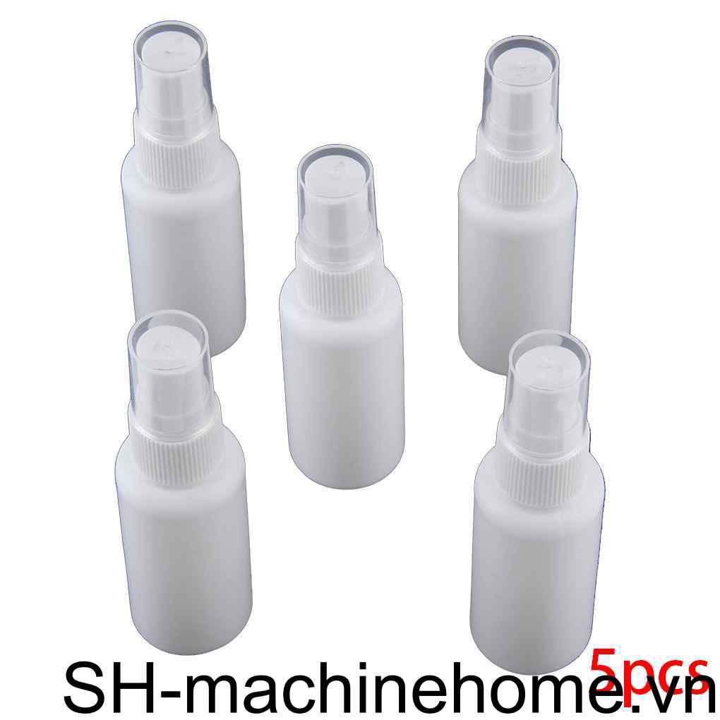 Bộ 5 Chai Xịt Rỗng 30ml Dùng Chiết Tinh Dầu / Nước Hoa Bỏ Túi Tiện Dụng Mang Theo Du Lịch