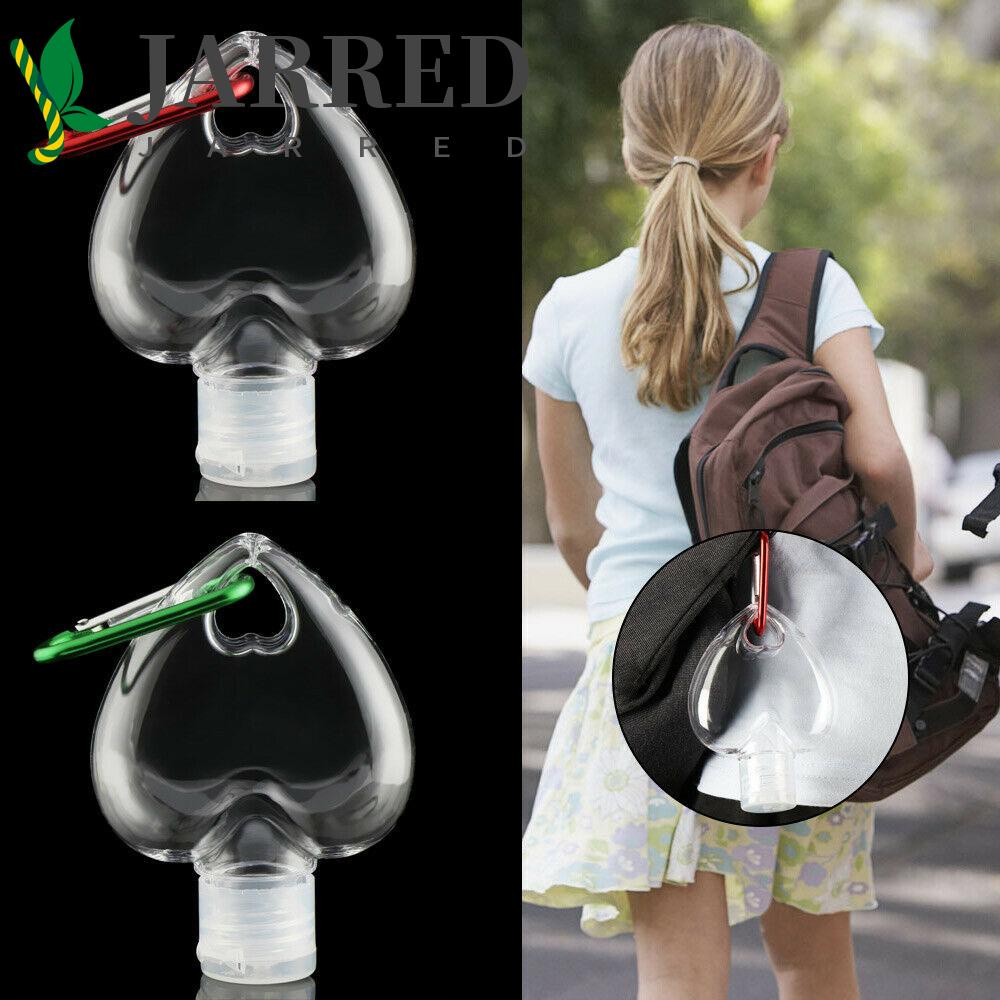JARRED Bình Xịt Rỗng Đựng Mỹ Phẩm Bằng Nhựa Hình Trái Tim Chất Lượng Cao